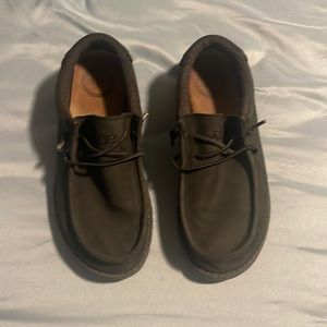 COPY - Hey Dude Black faux leather, men’s 7